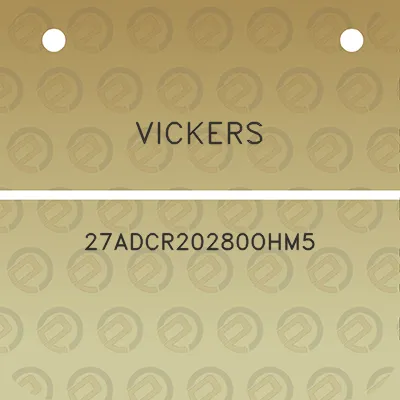 vickers-27adcr20280ohm5