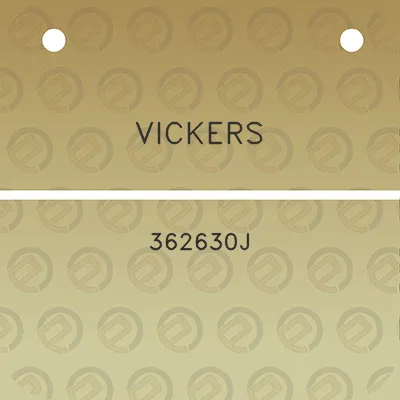 vickers-362630j