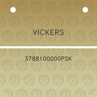 vickers-3788100000psk