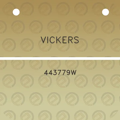 vickers-443779w