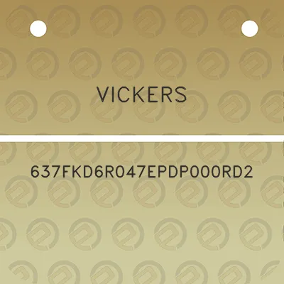 vickers-637fkd6r047epdp000rd2