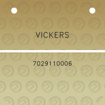 vickers-7029110006