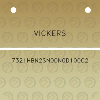 vickers-7321hbn2sn00n0d100c2