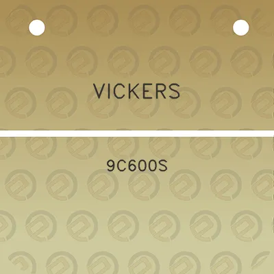 vickers-9c600s