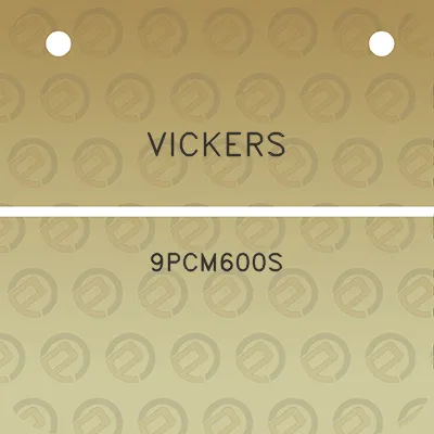 vickers-9pcm600s