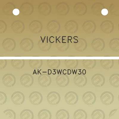 vickers-ak-d3wcdw30