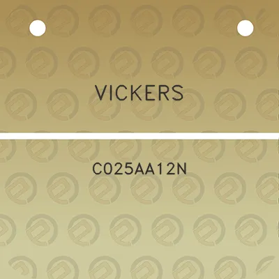 vickers-c025aa12n