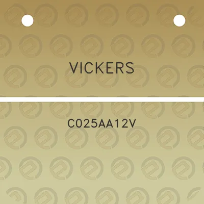 vickers-c025aa12v