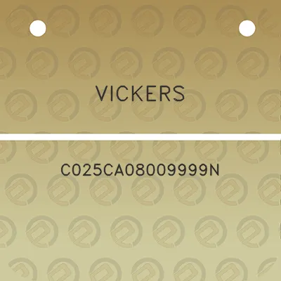 vickers-c025ca08009999n