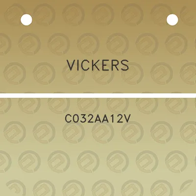 vickers-c032aa12v