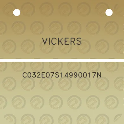 vickers-c032e07s14990017n