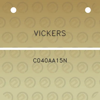 vickers-c040aa15n