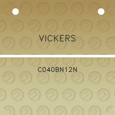 vickers-c040bn12n