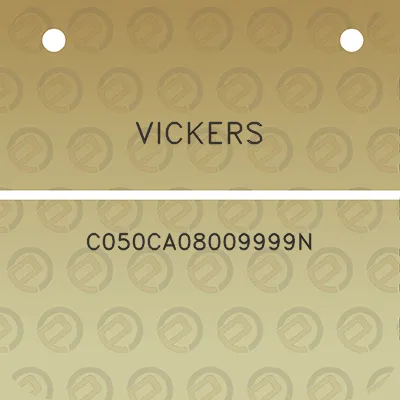 vickers-c050ca08009999n