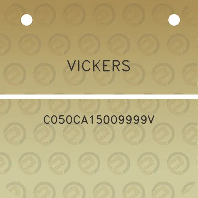 vickers-c050ca15009999v