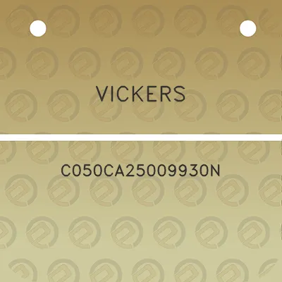 vickers-c050ca25009930n