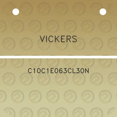 vickers-c10c1e063cl30n