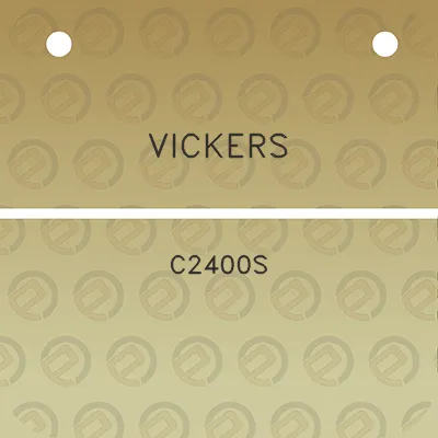 vickers-c2400s