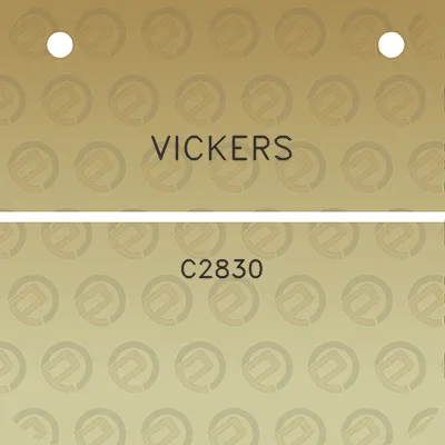 vickers-c2830