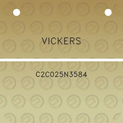 vickers-c2c025n3584