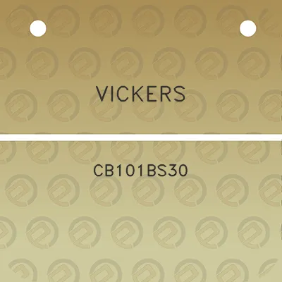 vickers-cb101bs30