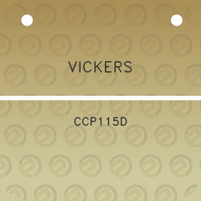 vickers-ccp115d