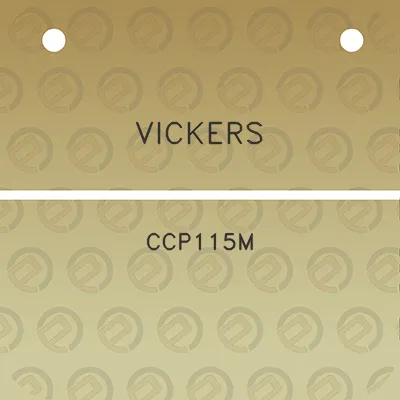 vickers-ccp115m