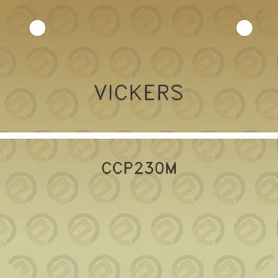 vickers-ccp230m