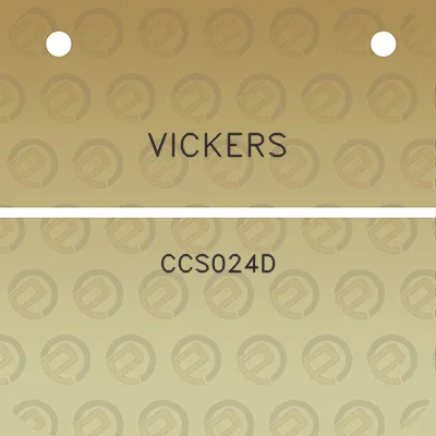 vickers-ccs024d