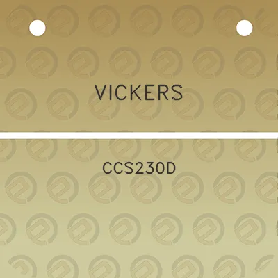 vickers-ccs230d