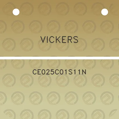 vickers-ce025c01s11n