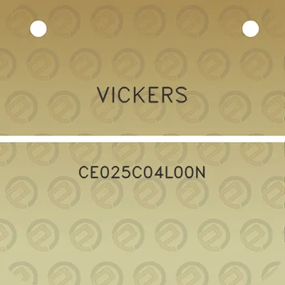 vickers-ce025c04l00n