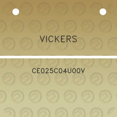 vickers-ce025c04u00v