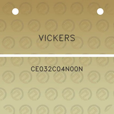 vickers-ce032c04n00n