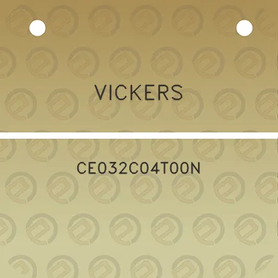 vickers-ce032c04t00n