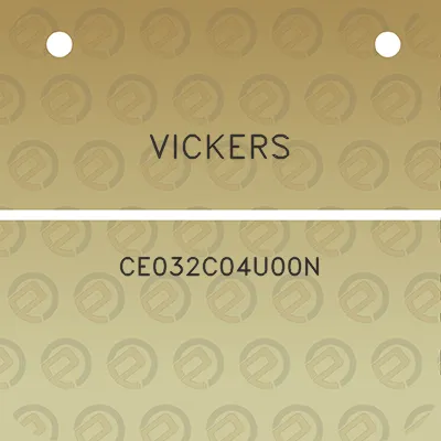 vickers-ce032c04u00n