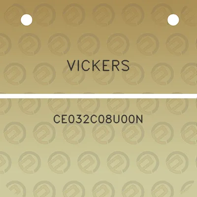 vickers-ce032c08u00n