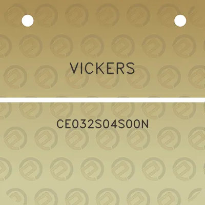 vickers-ce032s04s00n