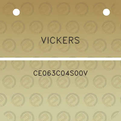 vickers-ce063c04s00v