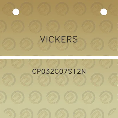 vickers-cp032c07s12n