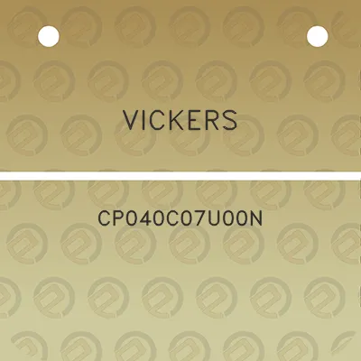 vickers-cp040c07u00n