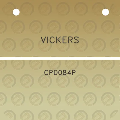 vickers-cpd084p