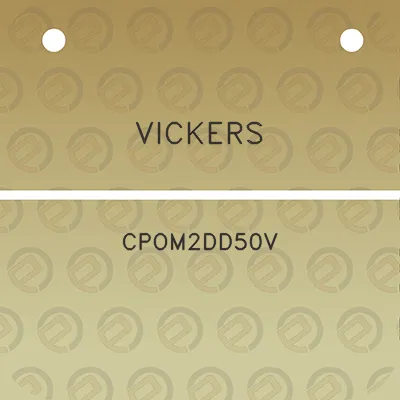 vickers-cpom2dd50v