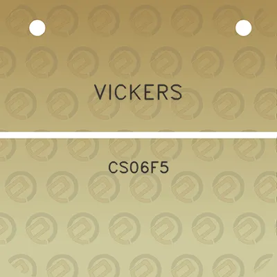 vickers-cs06f5