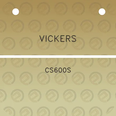 vickers-cs600s