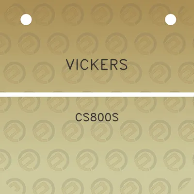 vickers-cs800s