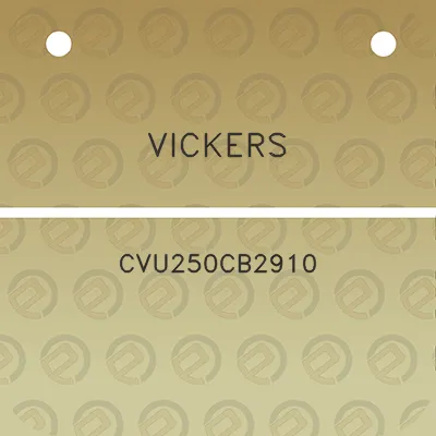 vickers-cvu250cb2910