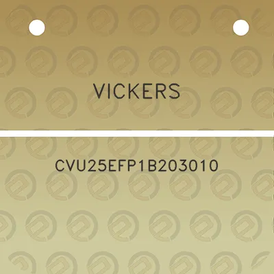 vickers-cvu25efp1b203010