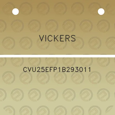 vickers-cvu25efp1b293011