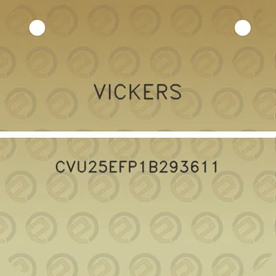 vickers-cvu25efp1b293611